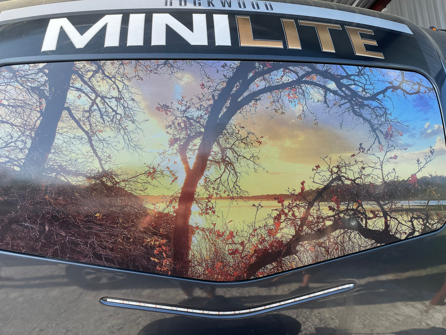 Rockwood Minilite Front Window Vinyl Decal